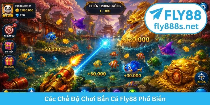 Các Chế Độ Chơi Bắn Cá Fly88 Phổ Biến