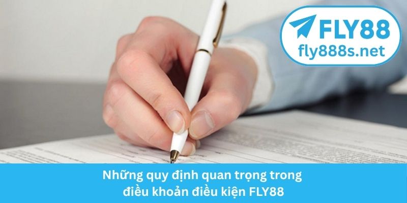 Những quy định quan trọng trong điều khoản điều kiện FLY88
